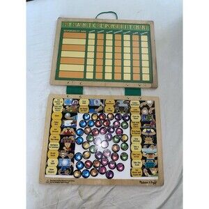 Melissa & Doug Magnetic Responsibility Chore Chart Educational Wooden